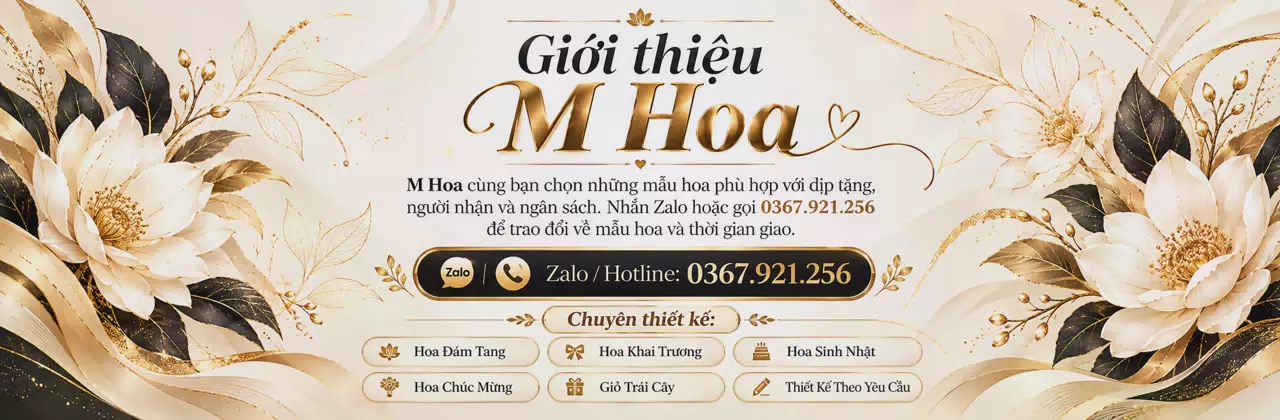 Ảnh bìa Shop hoa tươi Xã Trường Xuân Đồng Tháp - Để lời nhắn thêm dịu dàng